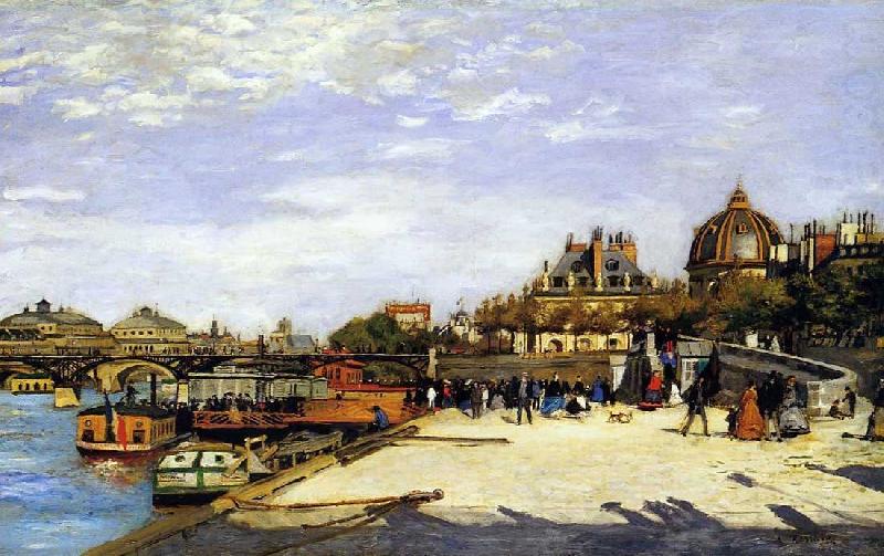 The Pont des Arts, Pierre Renoir